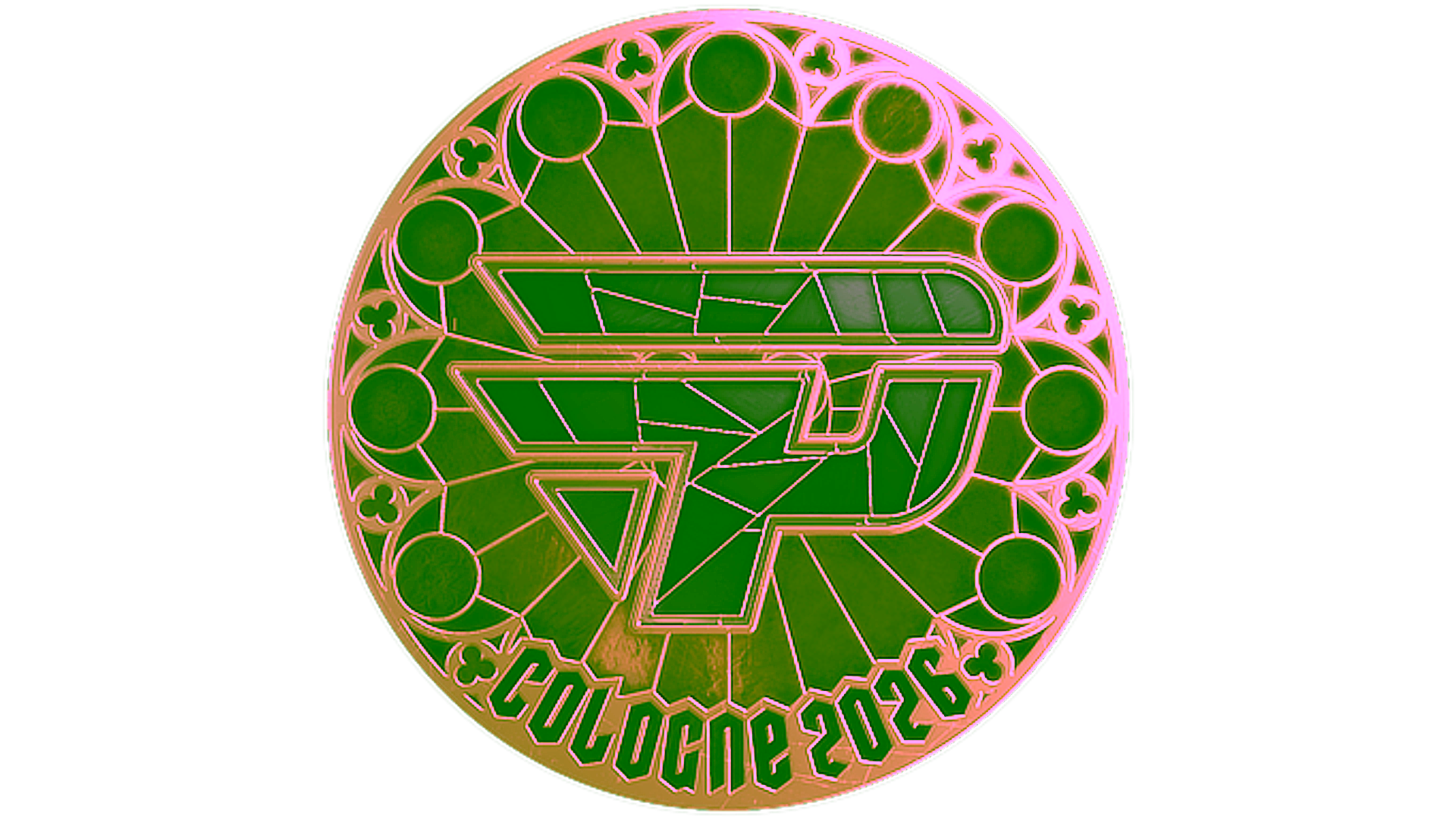 Display for Sticker | paiN Gaming (Gold) | Cologne 2026