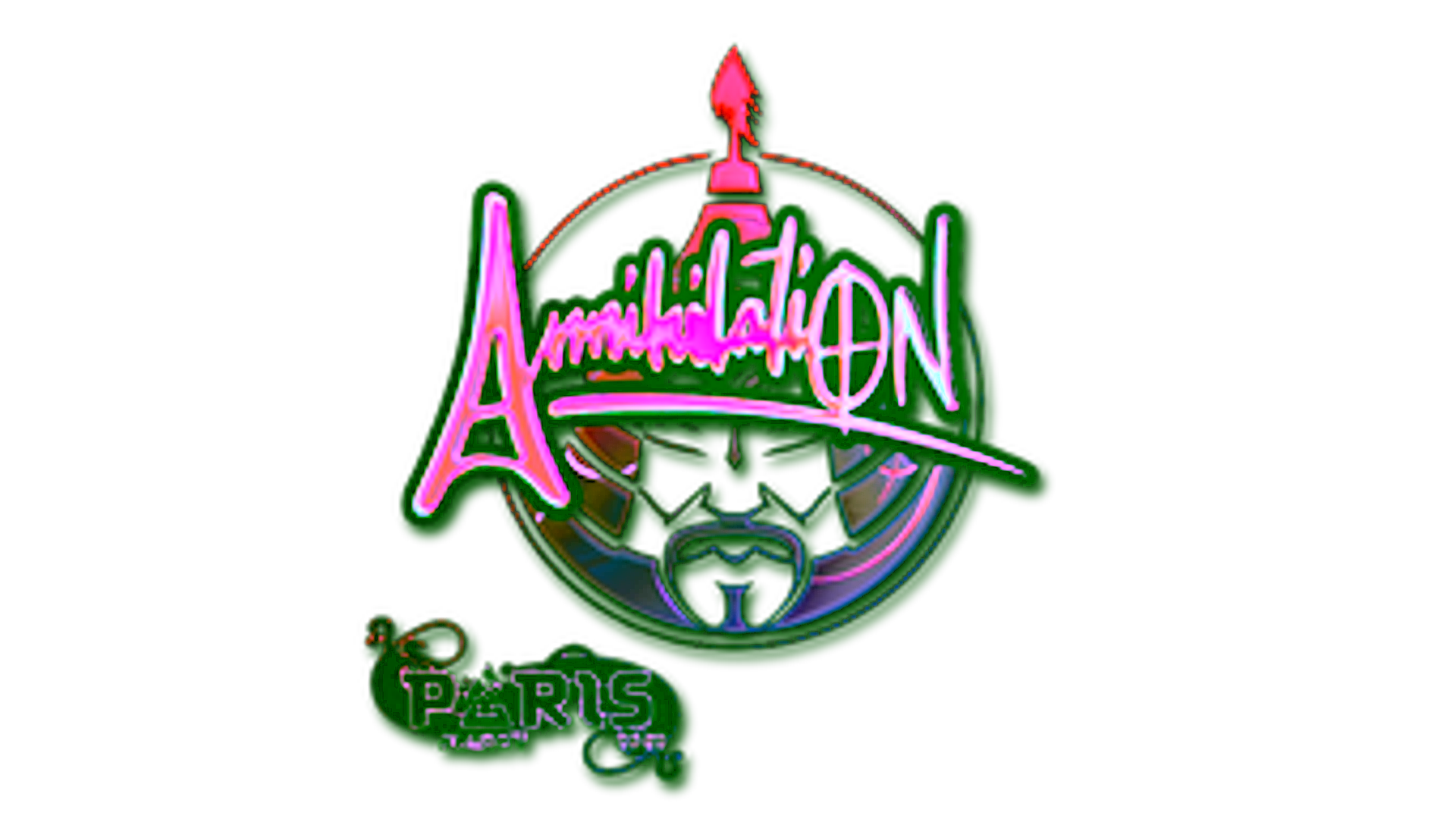 Display for Sticker | ANNIHILATION (Holo) | Paris 2023