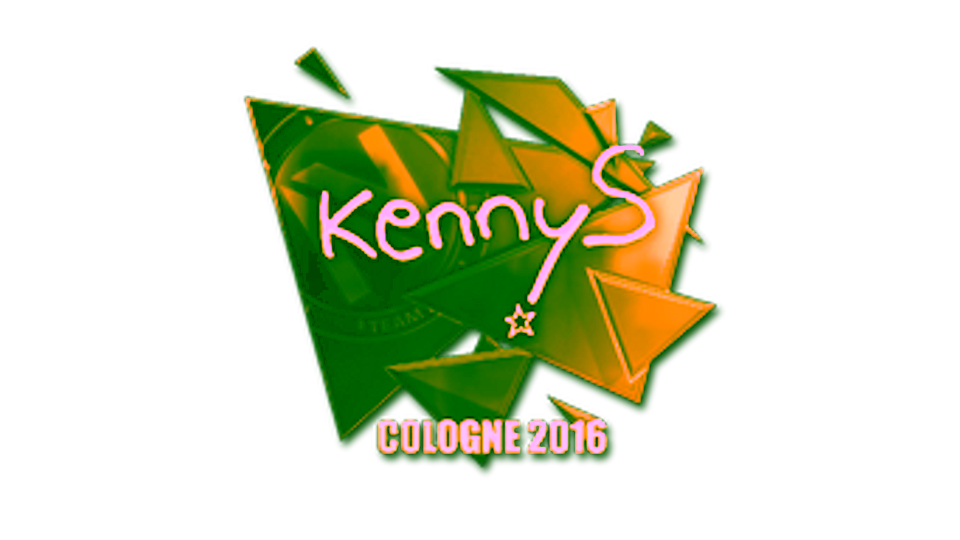 Exibição para Sticker | kennyS (Gold) | Cologne 2016