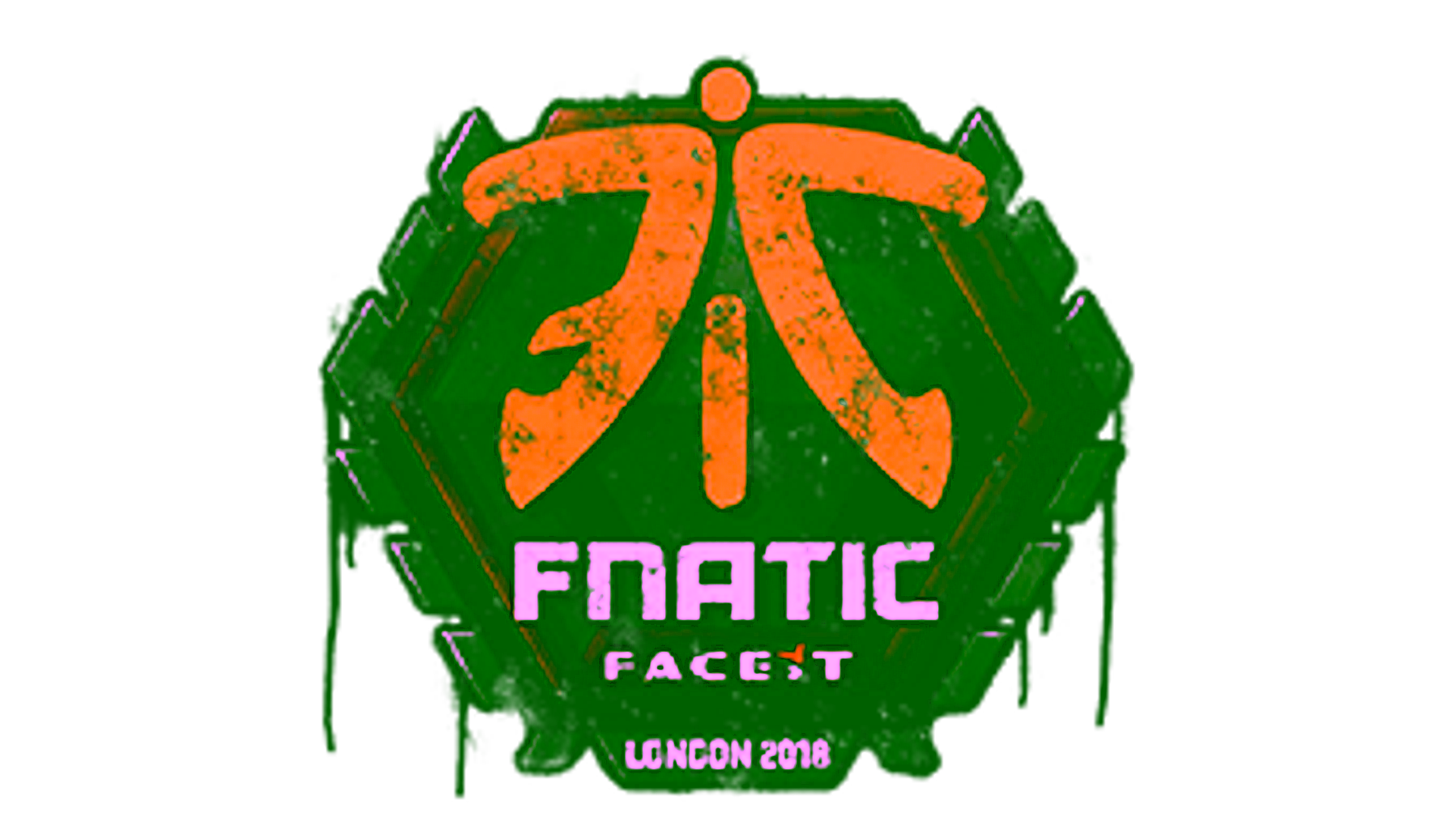 Display for Sealed Graffiti | Fnatic | London 2018
