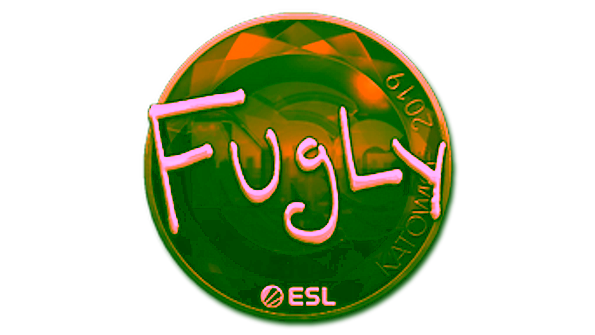 Visar för Sticker | FugLy (Gold) | Katowice 2019