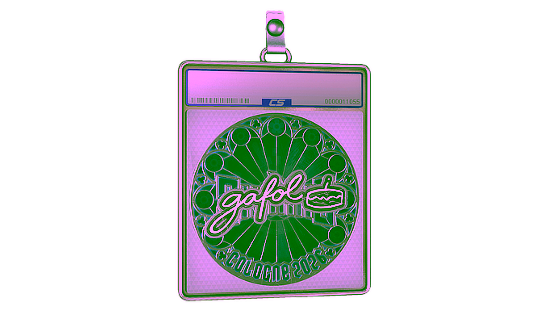 Display for Sticker Slab | gafolo (Foil) | Cologne 2026
