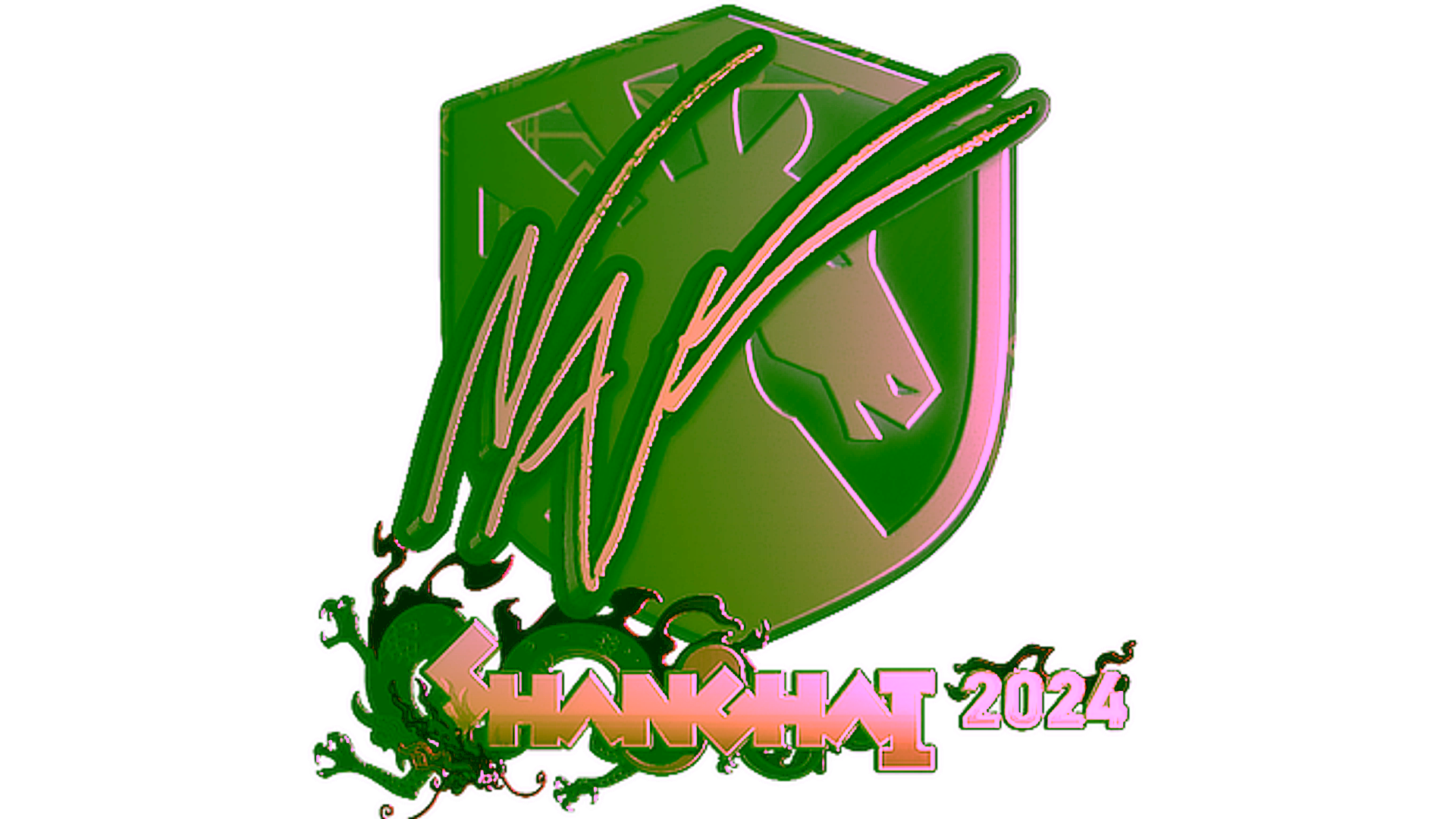 Wyświetl dla Sticker | NAF (Gold) | Shanghai 2024