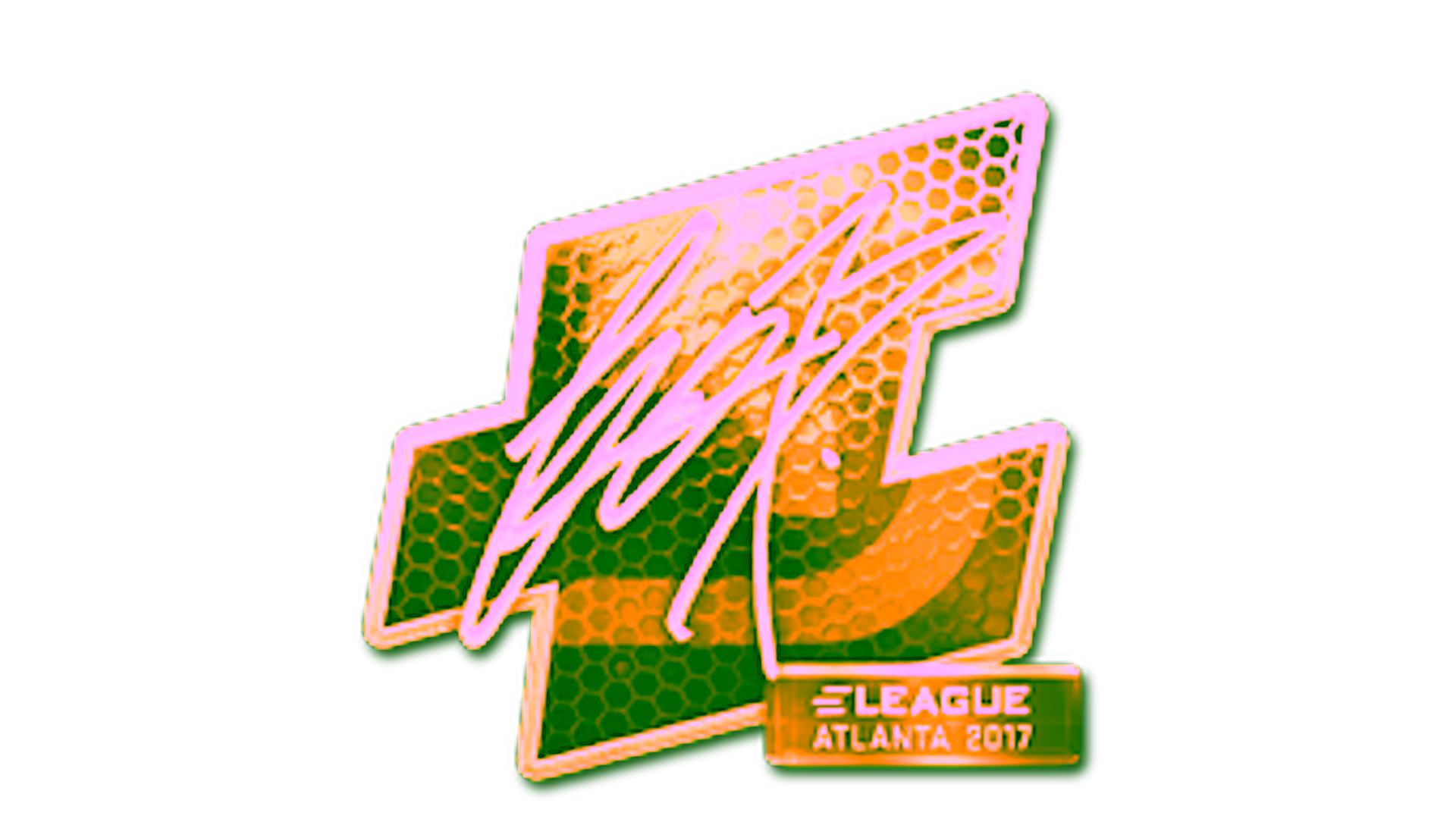 Affichage pour Sticker | fox (Gold) | Atlanta 2017