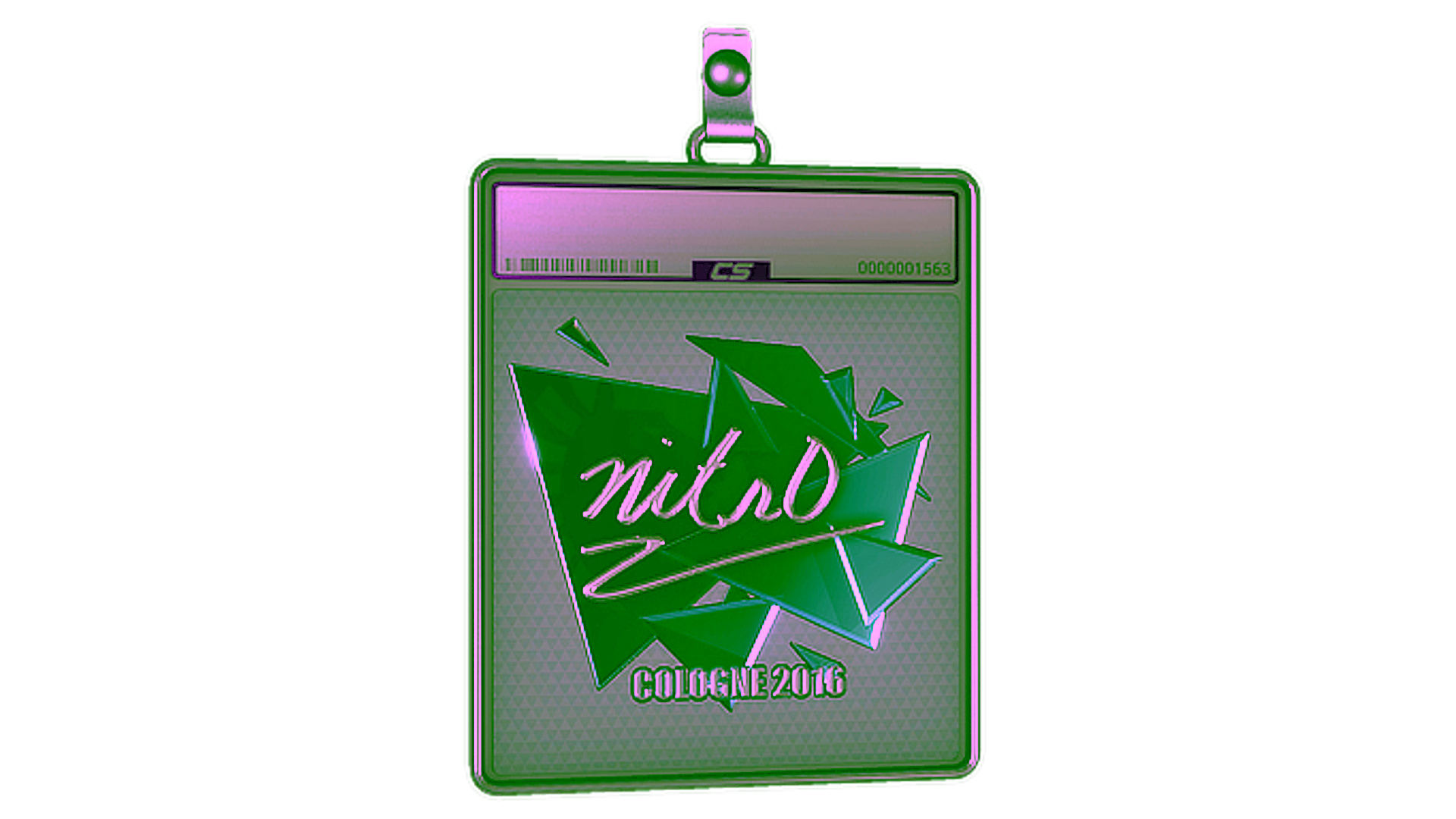 Display for Sticker Slab | nitr0 (Foil) | Cologne 2016