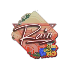Sticker rain Rio 2022
