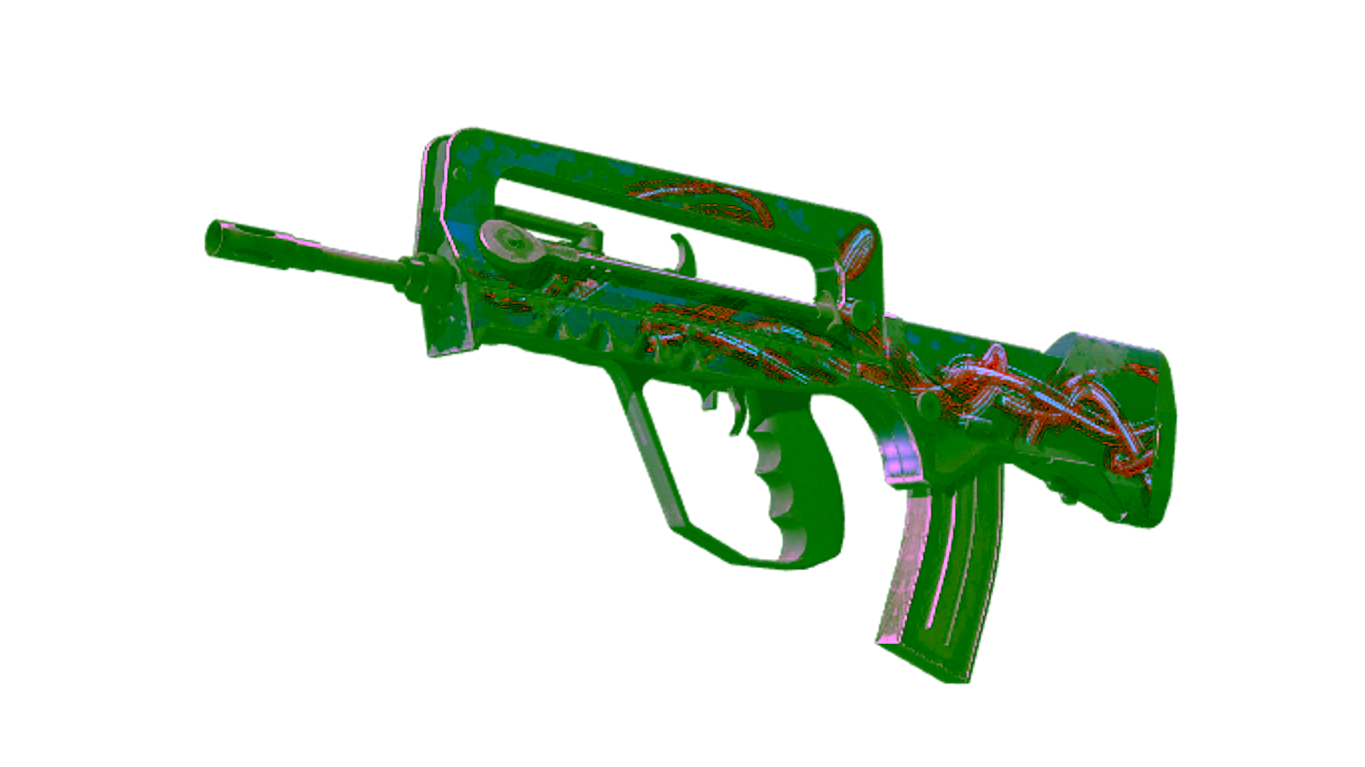 Anzeige für StatTrak™ FAMAS | Afterimage (Field-Tested)