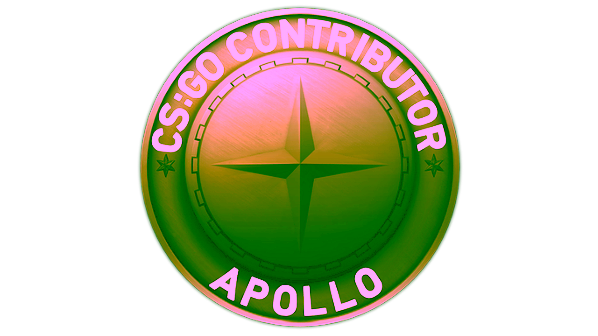Display for Apollo Map Coin