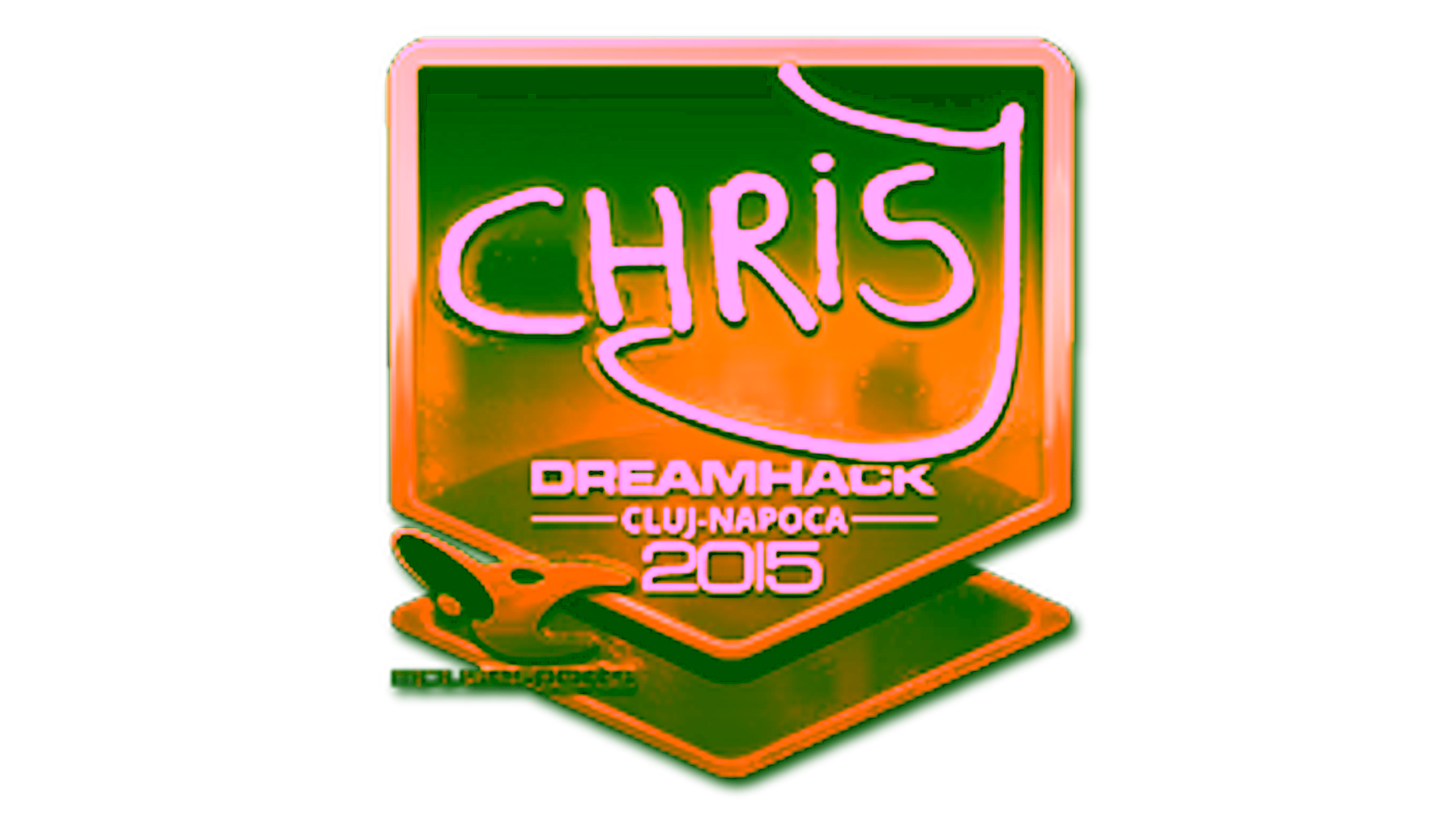 Exibição para Sticker | chrisJ (Gold) | Cluj-Napoca 2015