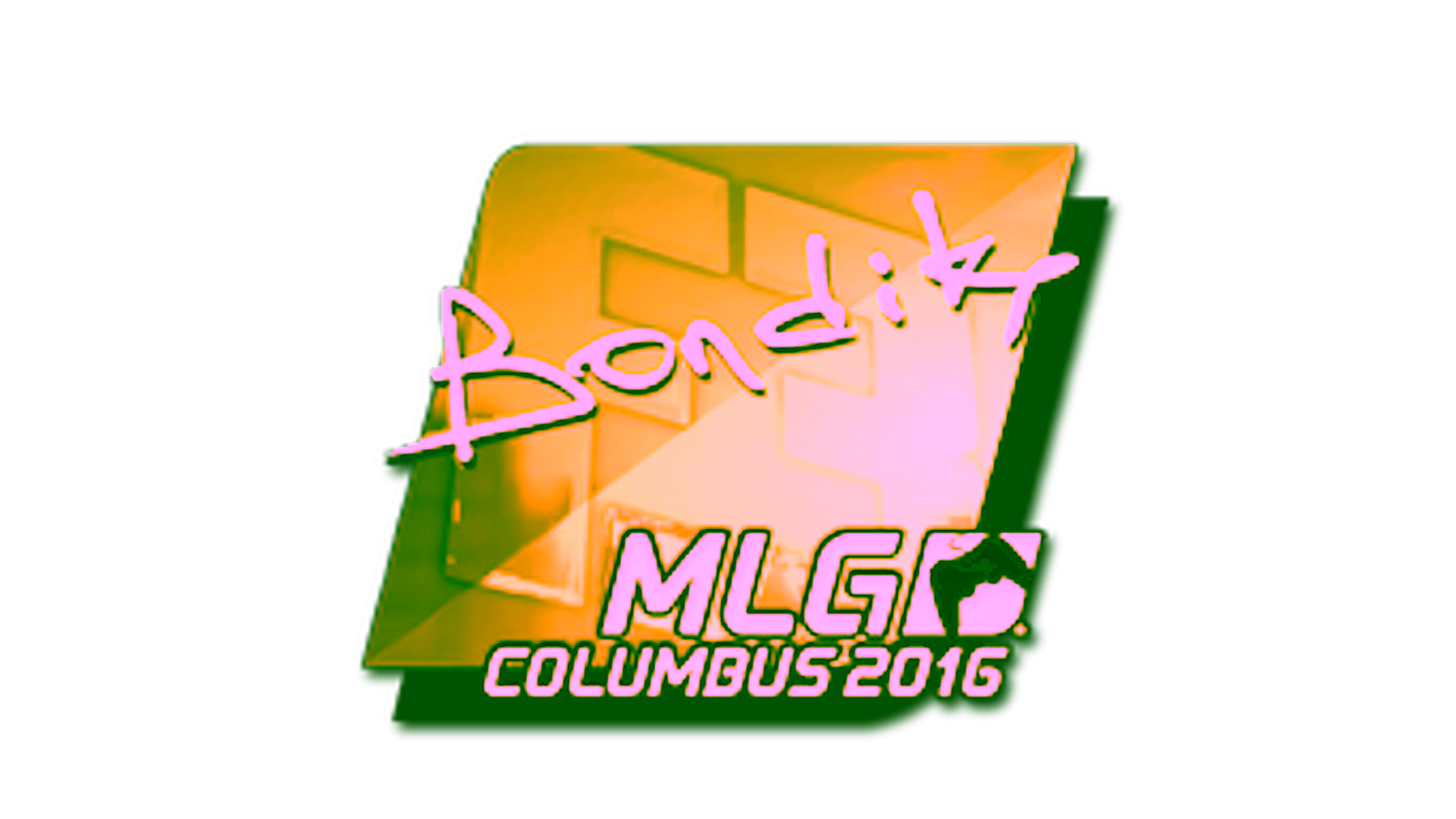 Visar för Sticker | bondik (Gold) | MLG Columbus 2016