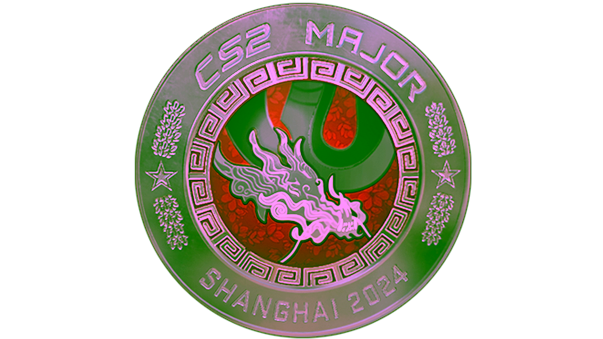 Display for Shanghai 2024 Silver Coin