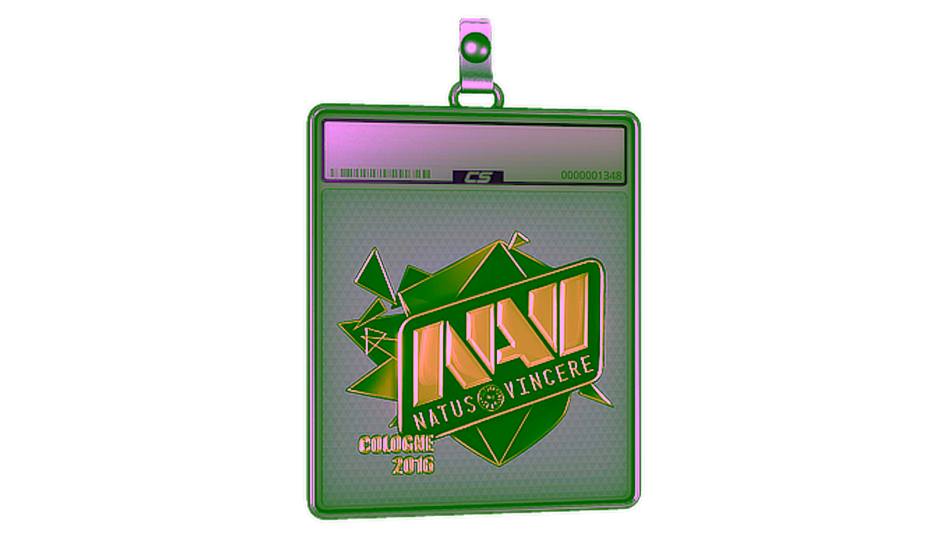 Rodyti Sticker Slab | Natus Vincere (Gold) | Cologne 2016