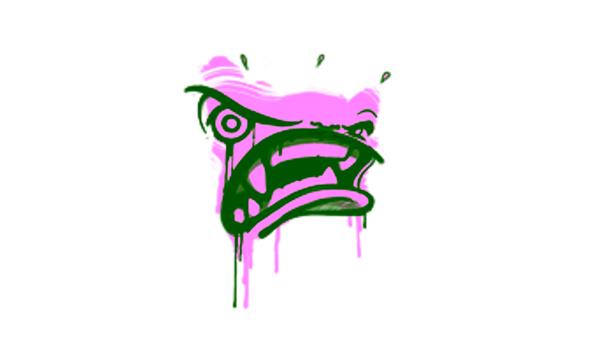 Display for Sealed Graffiti | Rage Mode (War Pig Pink)