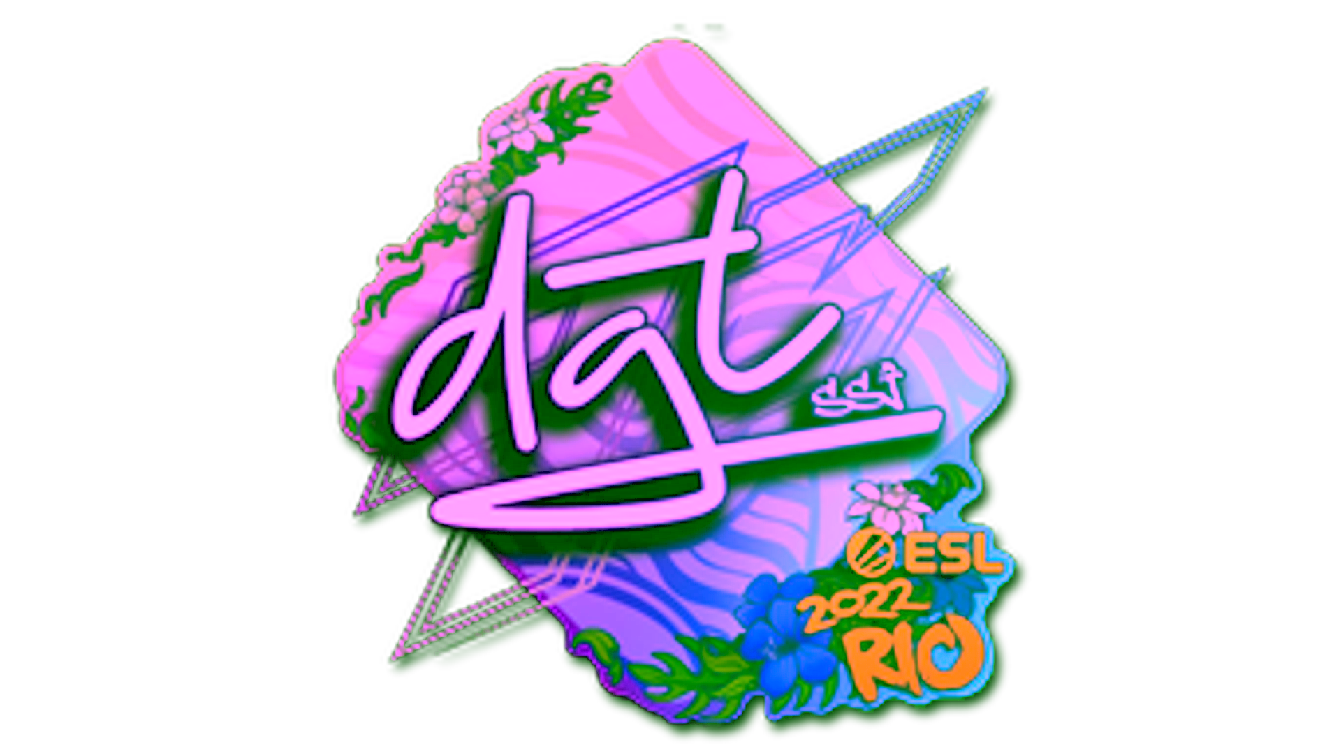 Display for Sticker | dgt | Rio 2022