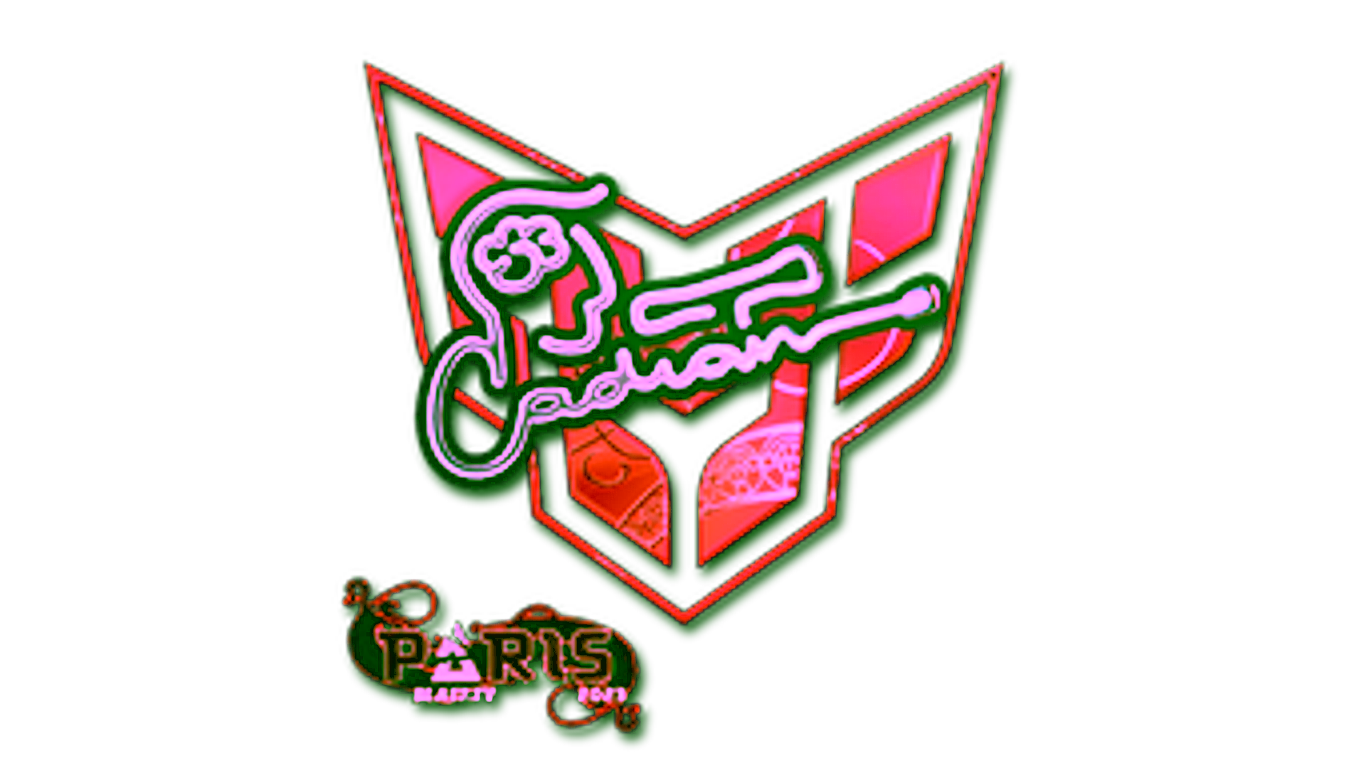 Visar för Sticker | cadiaN (Holo) | Paris 2023