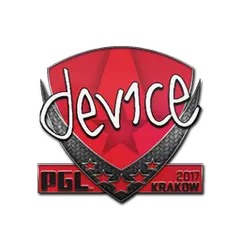 Sticker device Krakow 2017