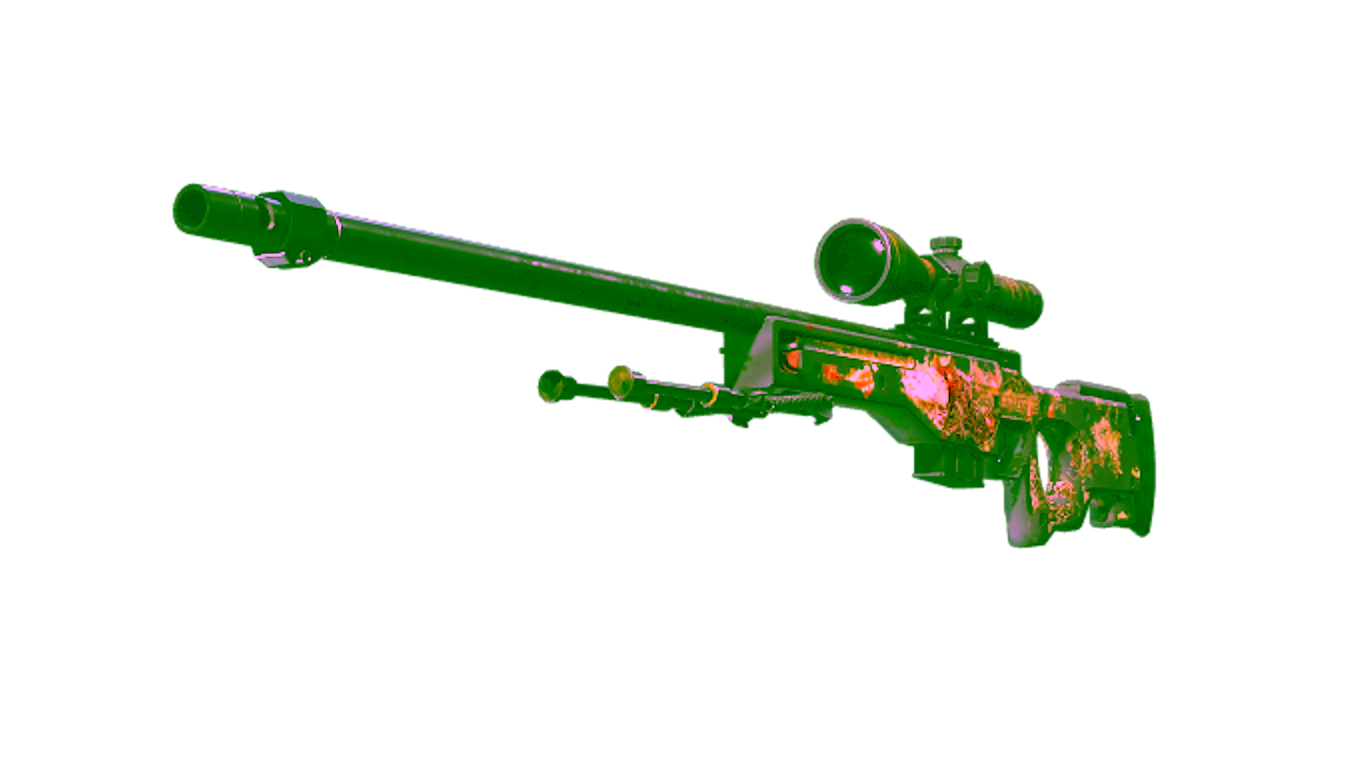 Display for AWP | Dragon Lore (Battle-Scarred)