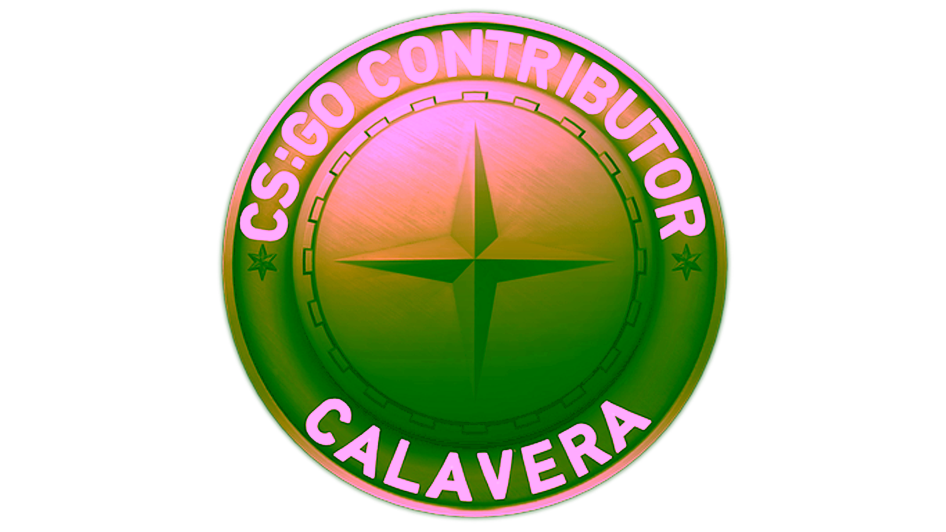 Display for Calavera Map Coin