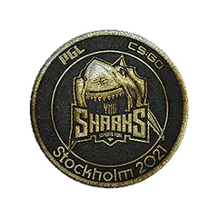 Patch Sharks Esports (Gold) Stockholm 2021