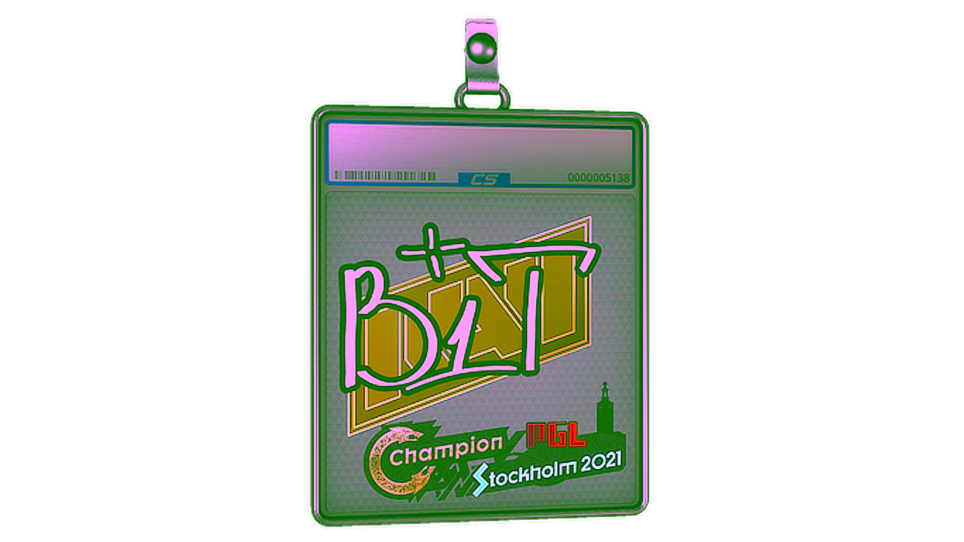 Display for Sticker Slab | b1t | Stockholm 2021