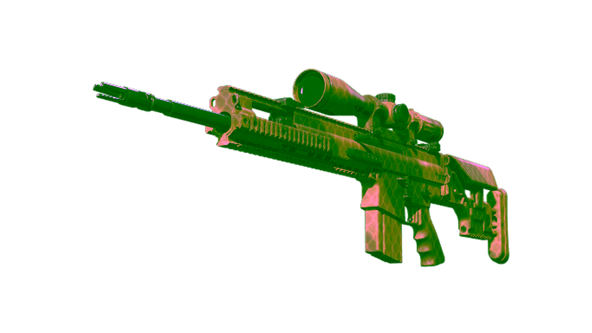 Display for Souvenir SCAR-20 | Sand Mesh (Minimal Wear)