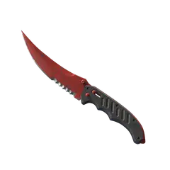 ★ Flip Knife | Crimson Web (Minimal Wear)