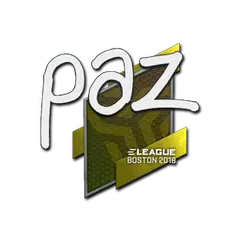 Sticker paz Boston 2018