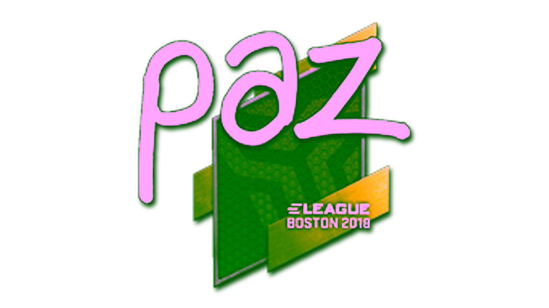 Display for Sticker | paz | Boston 2018