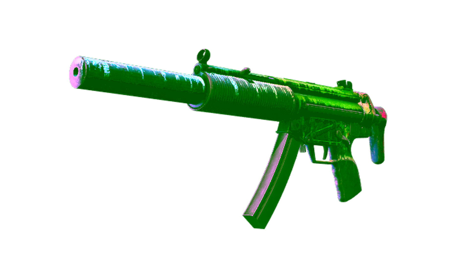 Exibição para MP5-SD | Phosphor (Battle-Scarred)