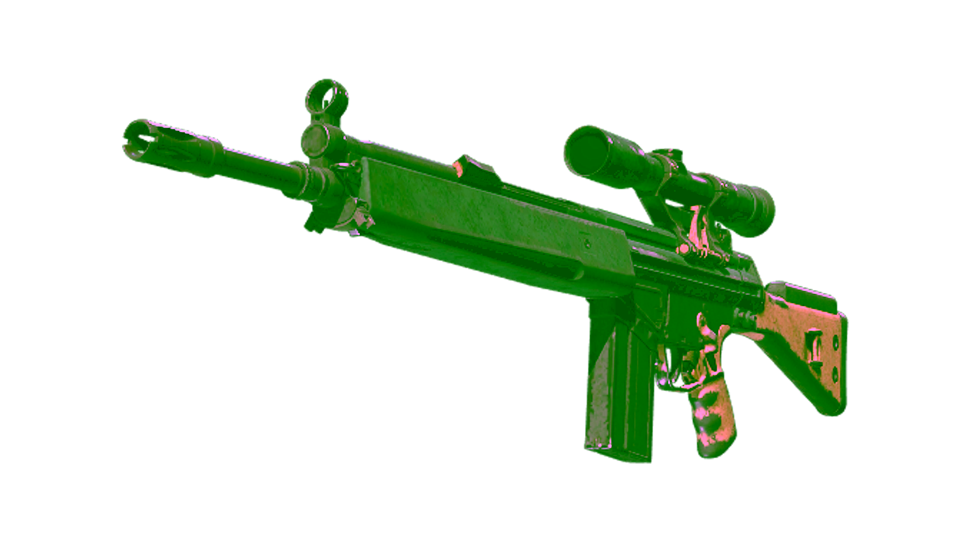 Display for Souvenir G3SG1 | Contractor (Battle-Scarred)
