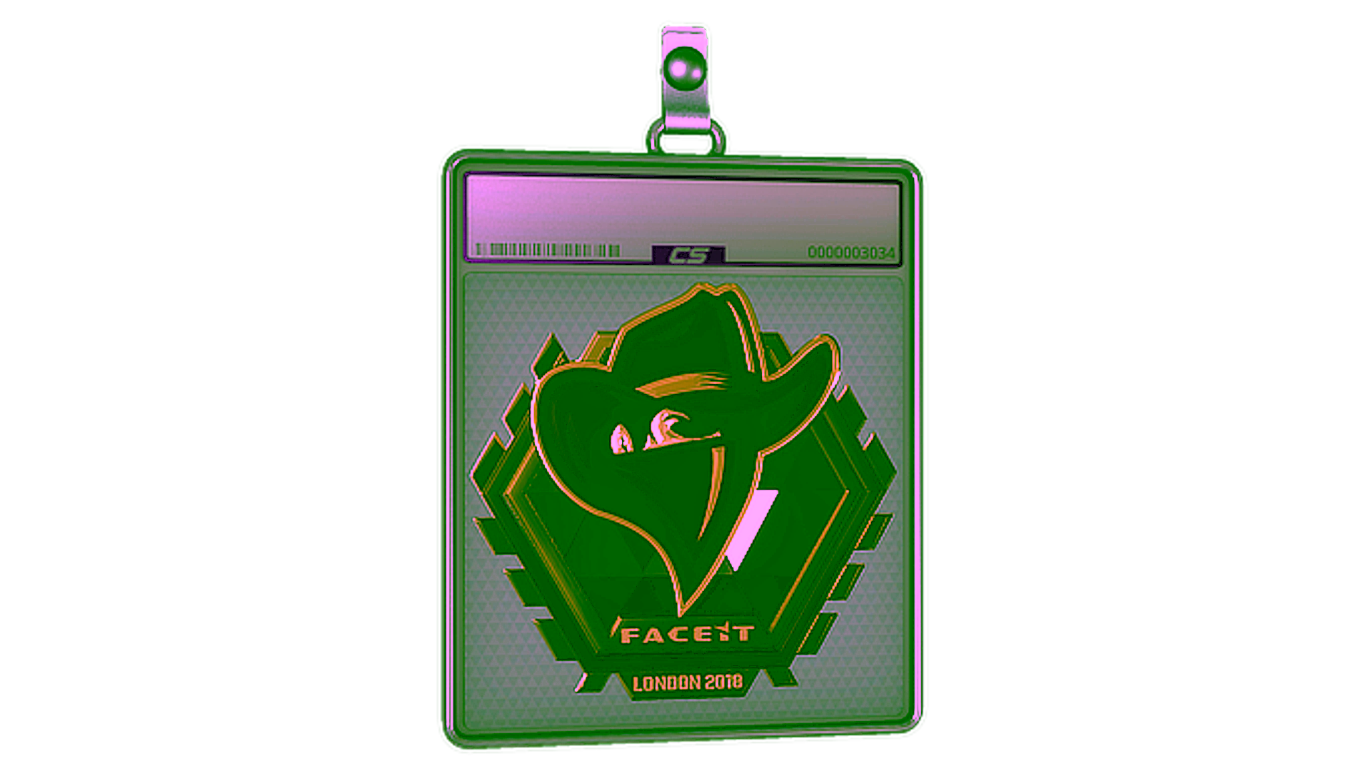 Display for Sticker Slab | Renegades (Gold) | London 2018