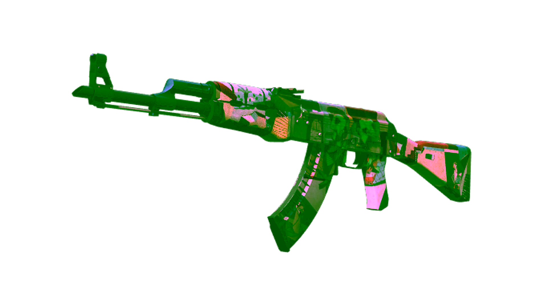 Display for StatTrak™ AK-47 | Leet Museo (Well-Worn)