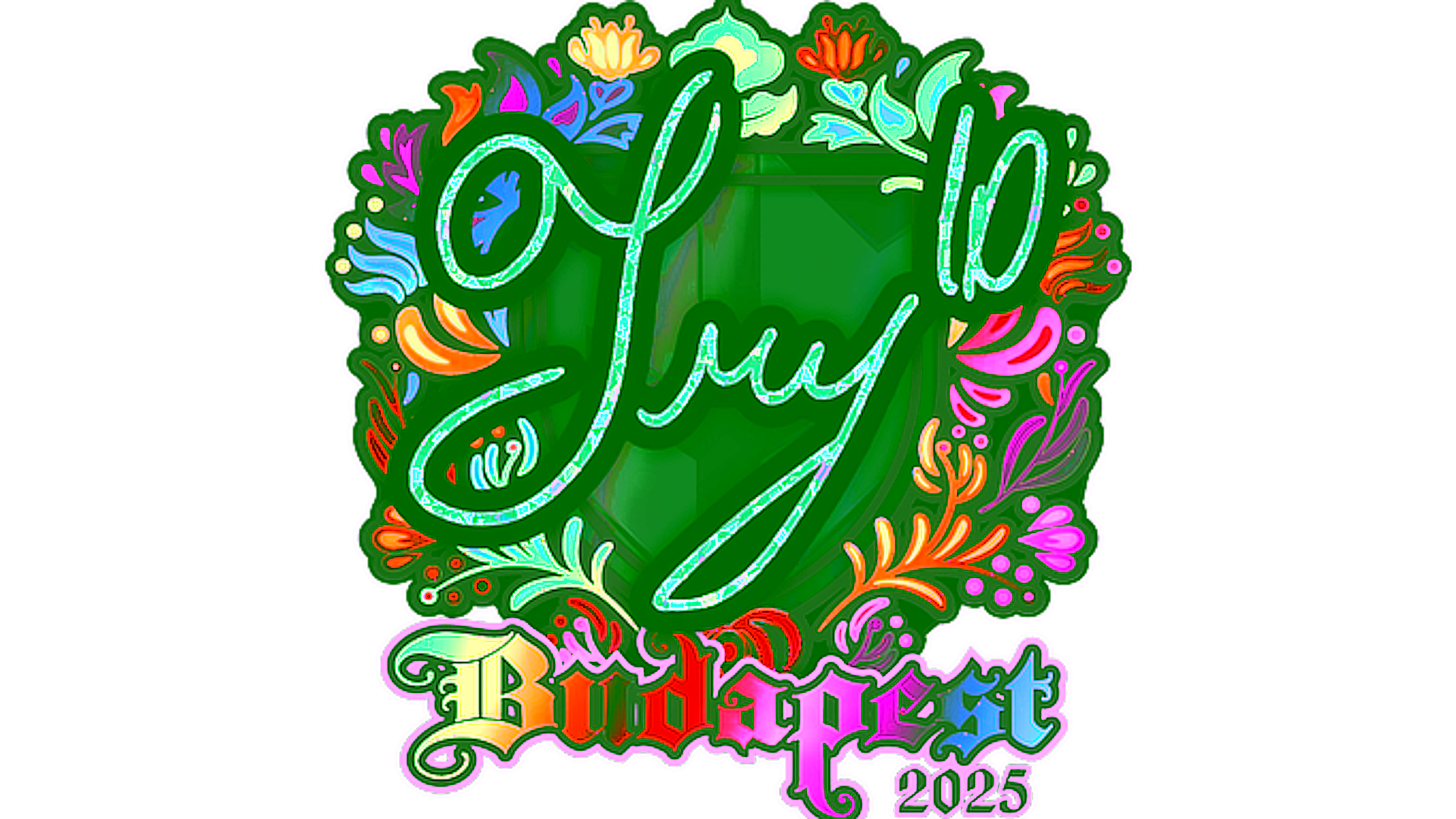 Display for Sticker | TRY (Holo) | Budapest 2025