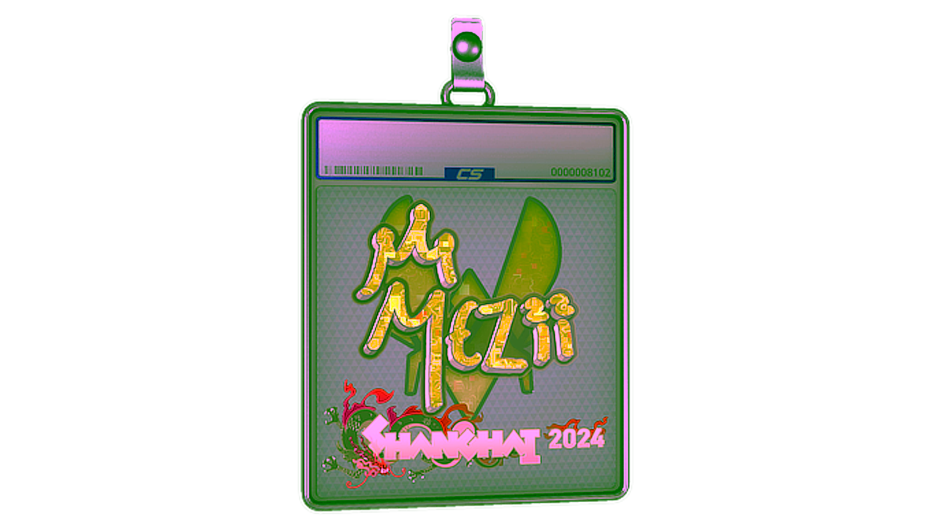 Affichage pour Sticker Slab | mezii (Glitter) | Shanghai 2024