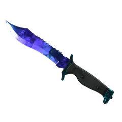 Bowie Knife Doppler Sapphire