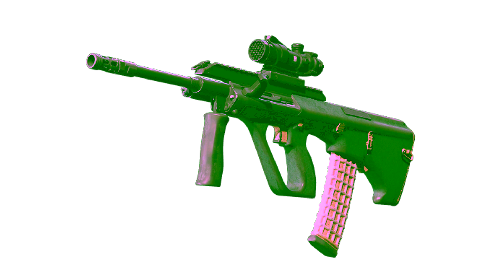 Display for Souvenir AUG | Contractor (Battle-Scarred)