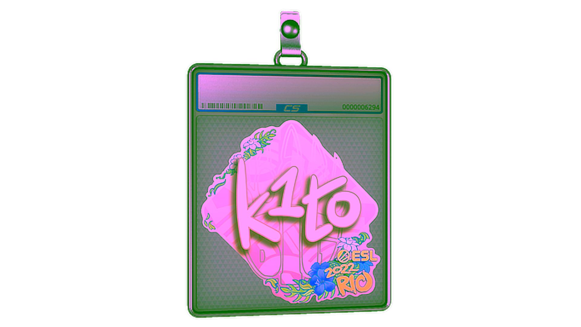 Affichage pour Sticker Slab | k1to | Rio 2022