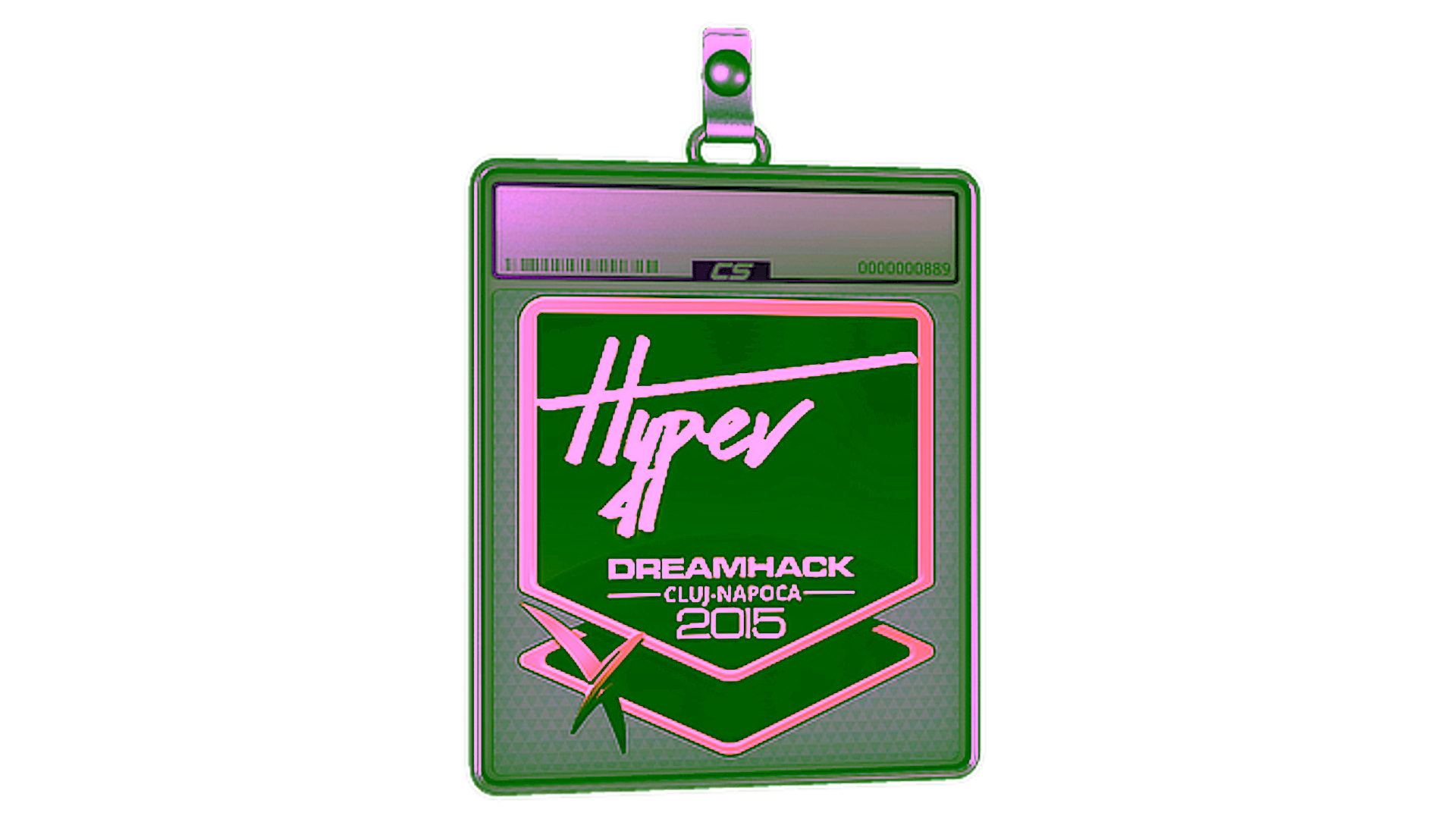 Display for Sticker Slab | Hyper (Gold) | Cluj-Napoca 2015