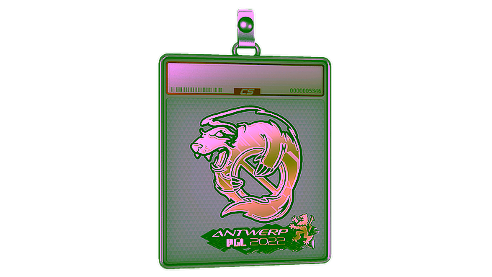 Affichage pour Sticker Slab | Outsiders (Gold) | Antwerp 2022