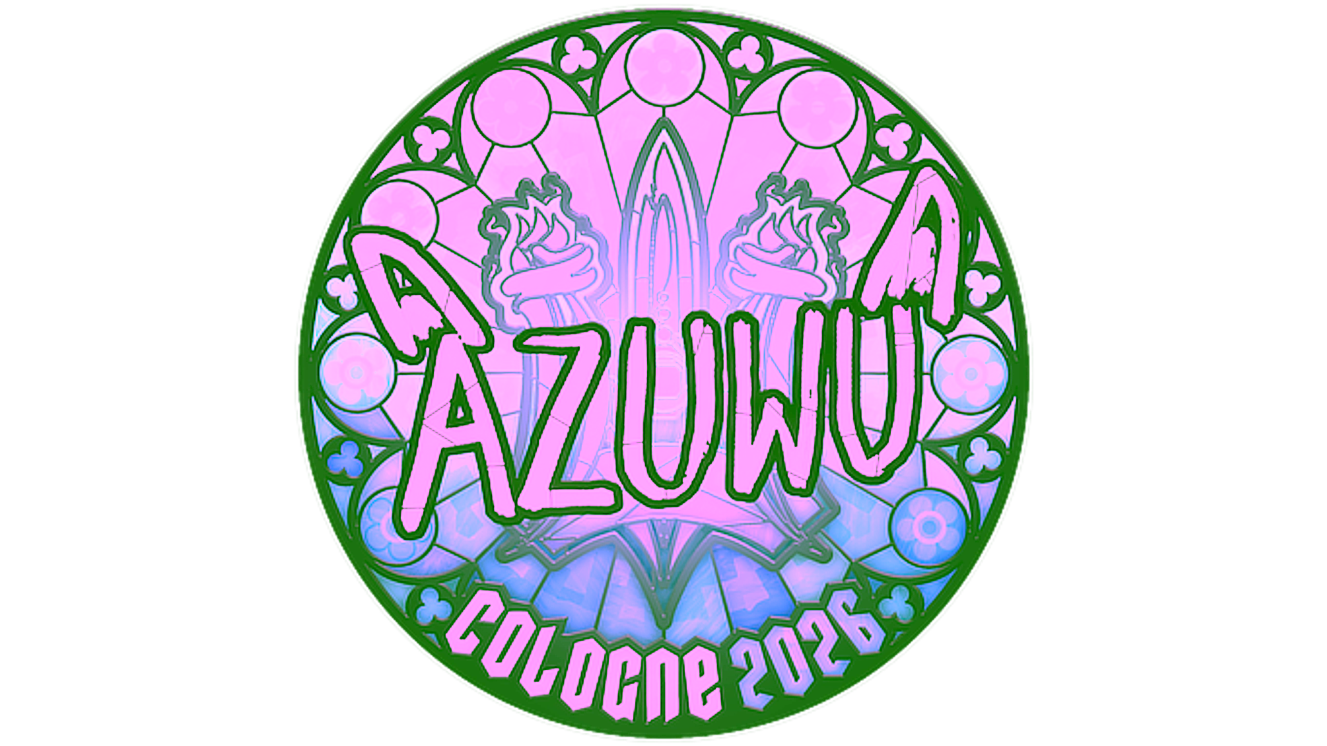 Affichage pour Sticker | AZUWU | Cologne 2026