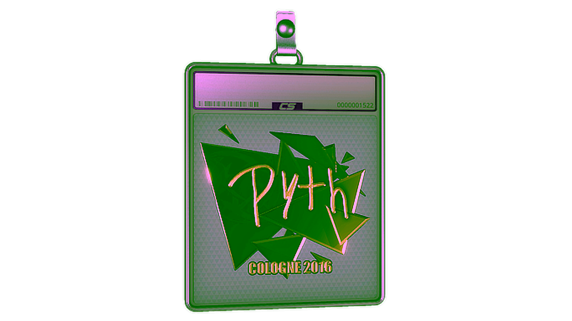 عرض لـ Sticker Slab | pyth (Gold) | Cologne 2016