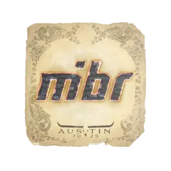 Sticker MIBR Austin 2025