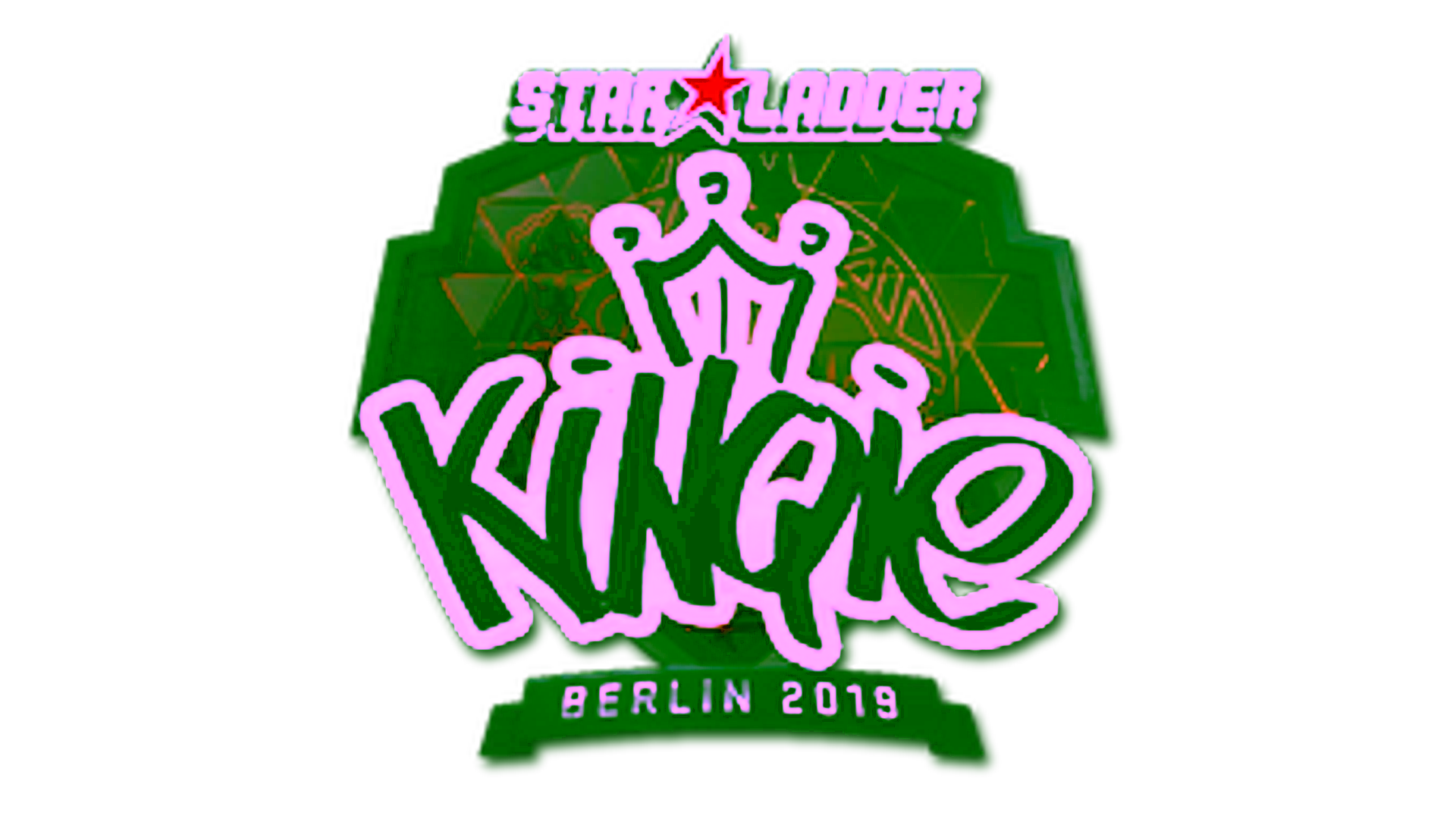 Display for Sticker | kinqie (Foil) | Berlin 2019