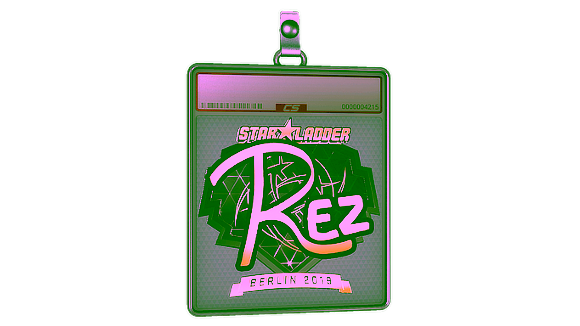 Display for Sticker Slab | REZ (Gold) | Berlin 2019