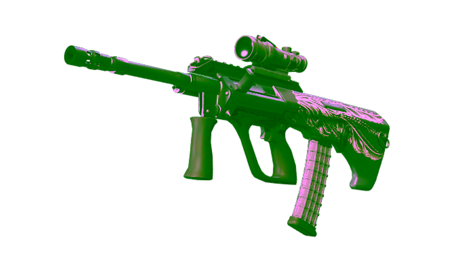 عرض لـ StatTrak™ AUG | Wings (Minimal Wear)
