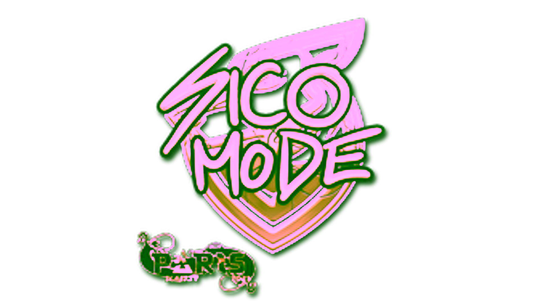 Display for Sticker | Sico (Gold) | Paris 2023