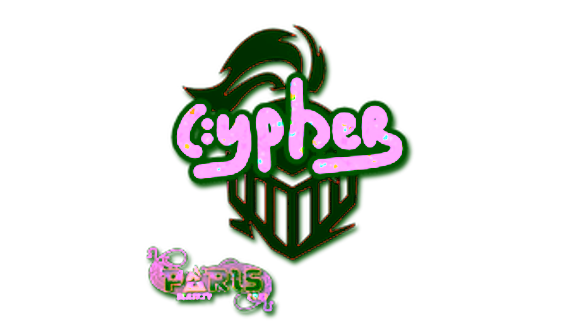 Wyświetl dla Sticker | Cypher (Glitter) | Paris 2023