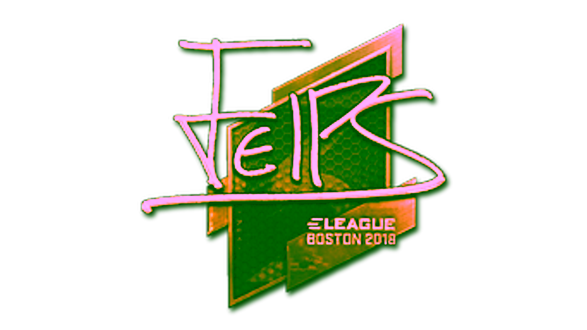 Display for Sticker | felps (Gold) | Boston 2018