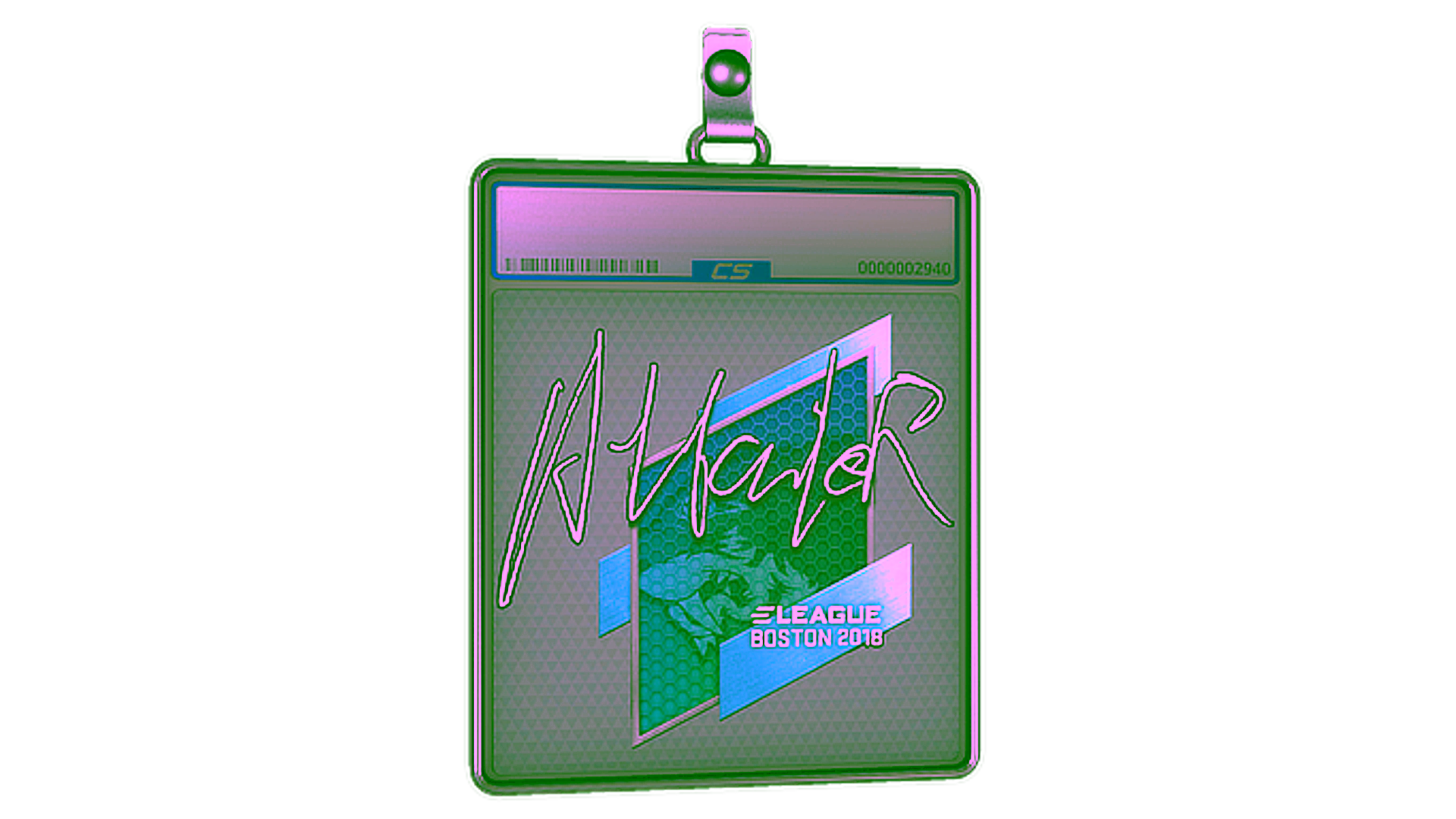 Sticker Slab | Attacker | Boston 2018 için görüntü