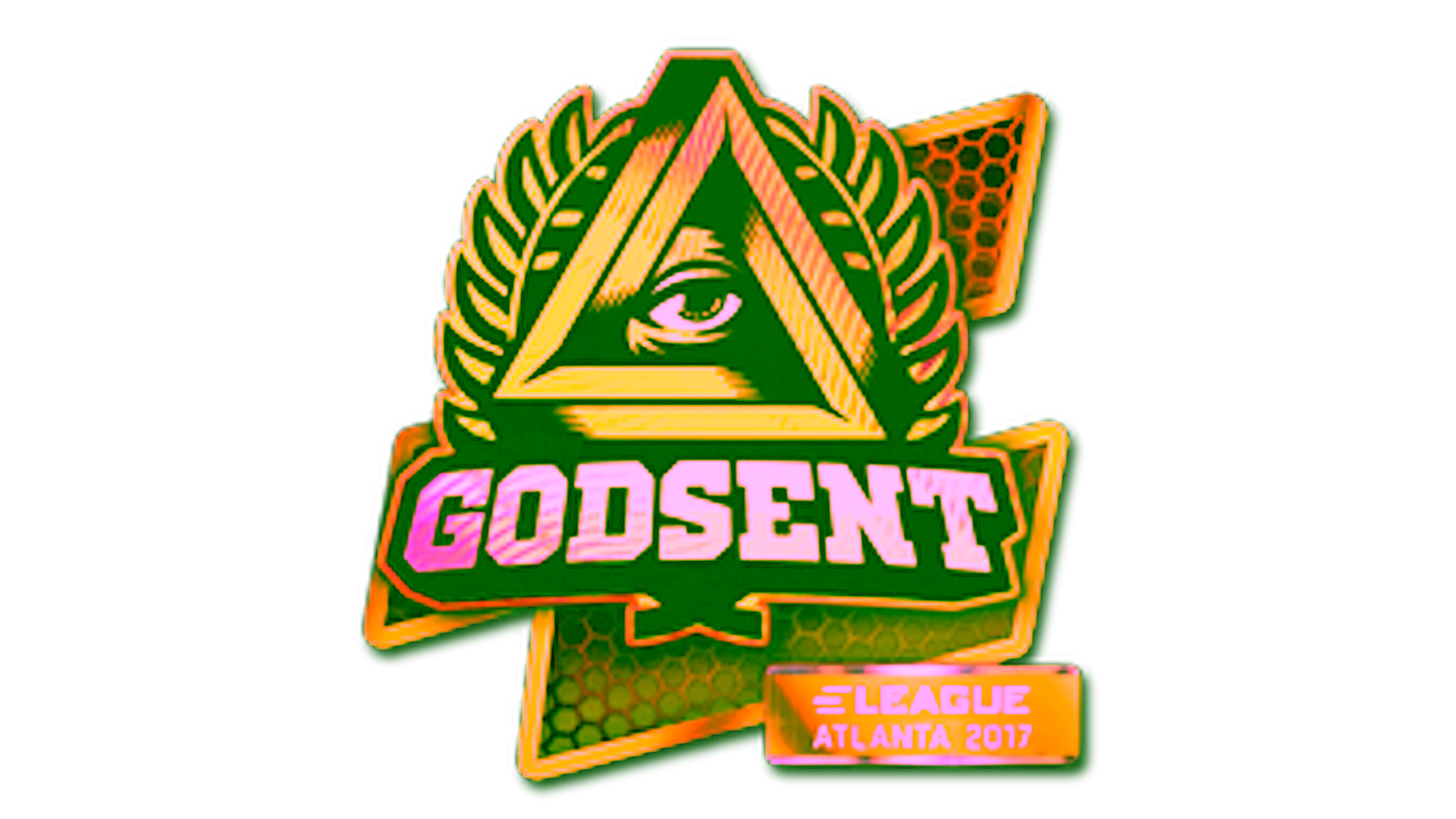 Visar för Sticker | GODSENT (Holo) | Atlanta 2017